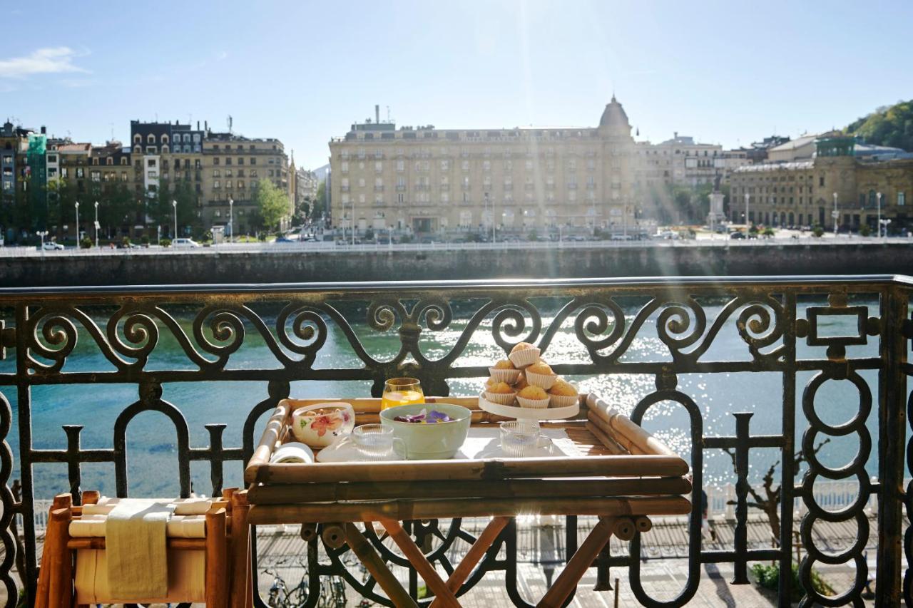 Deluxe Apt-Views To Historic Maria Cristina Hotel Saint-Sébastien Extérieur photo