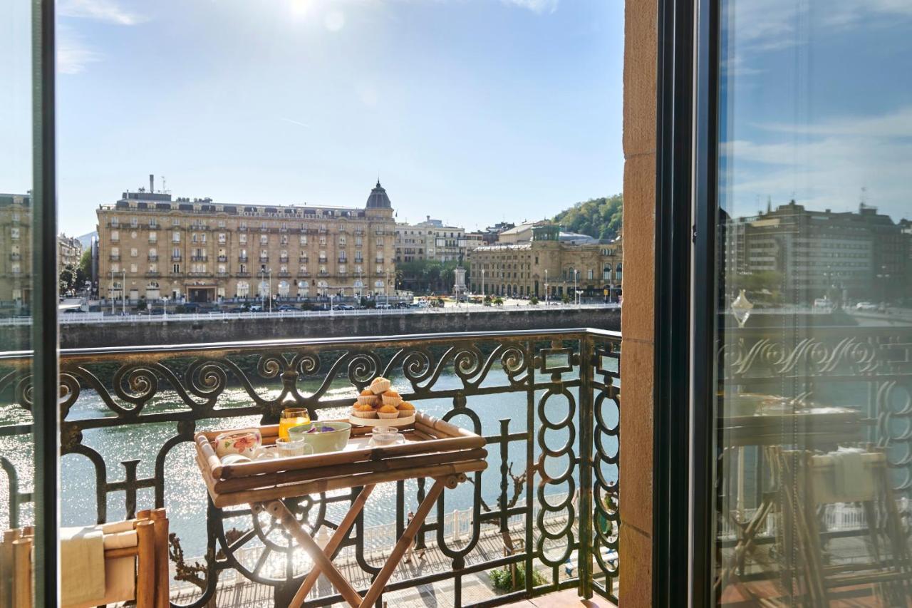 Deluxe Apt-Views To Historic Maria Cristina Hotel Saint-Sébastien Extérieur photo