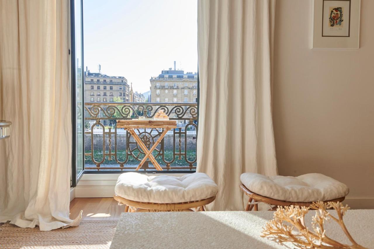 Deluxe Apt-Views To Historic Maria Cristina Hotel Saint-Sébastien Extérieur photo