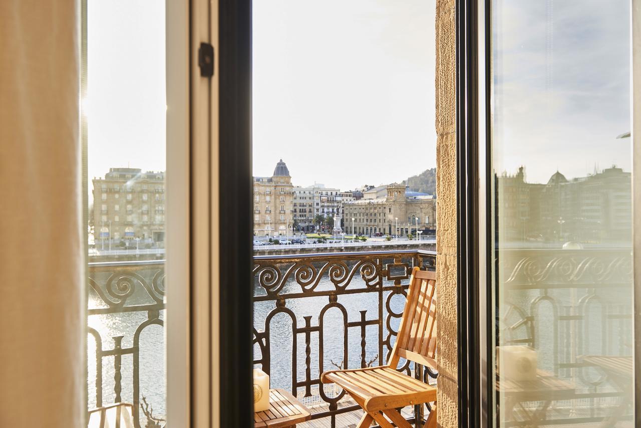 Deluxe Apt-Views To Historic Maria Cristina Hotel Saint-Sébastien Extérieur photo